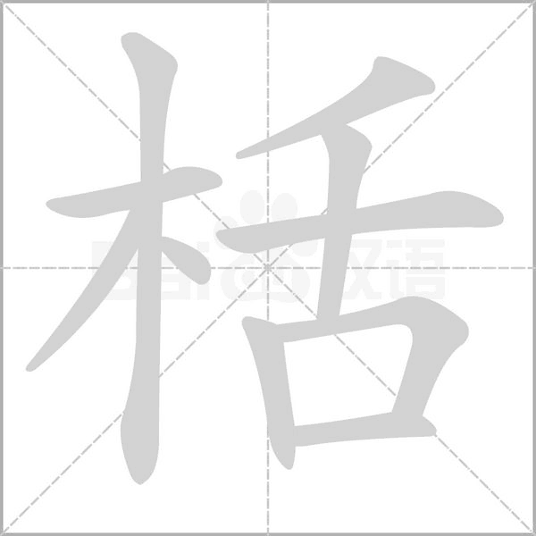 栝的筆順