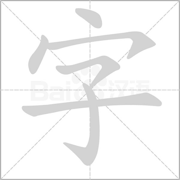 字的筆順